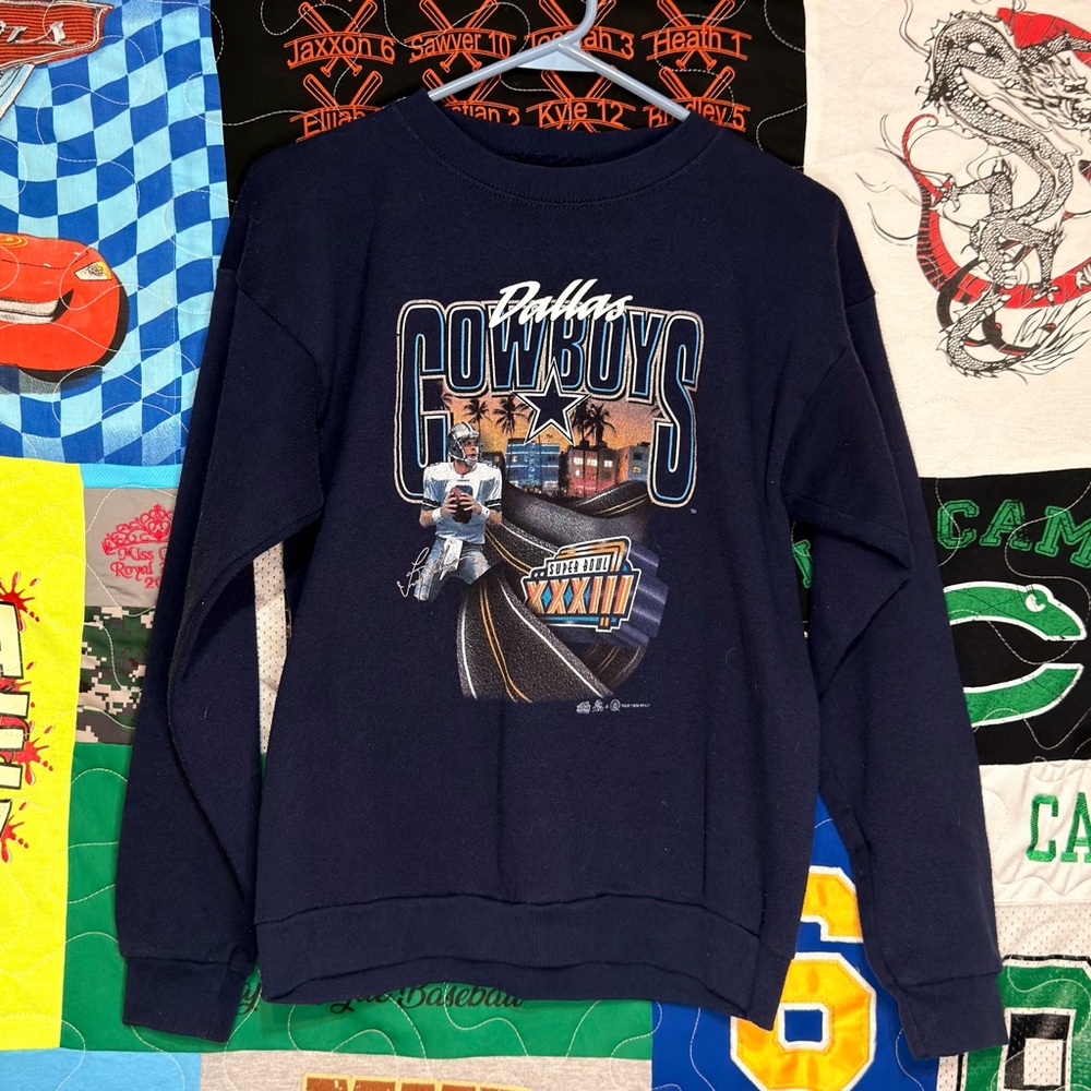 Vintage Dallas Cowboys Super Bowl XXXIII Sweatshirt